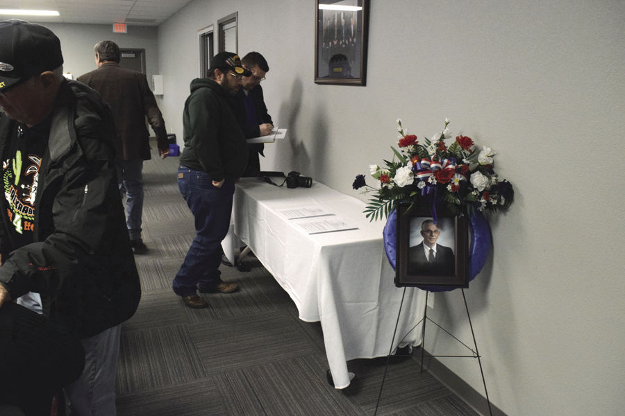 Mayor Frank Seffrood remembrance at City Council